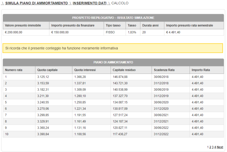 Come Fare Calcolo Mutuo Inpdap Online, Guida alla Simulazione